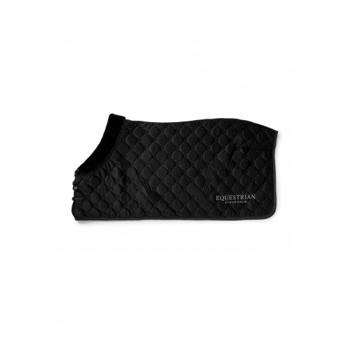 Equestrian Stockholm Velvet Black Blanket