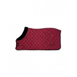 Equestrian Stockholm Velvet Merlot Showdeken