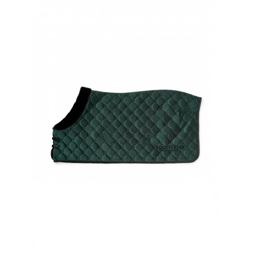 Equestrian Stockholm Velvet Sycamore Green Blanket