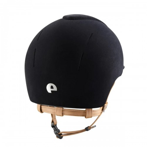 KEP Italia Smart Nova Velvet Black with Cognac Strap