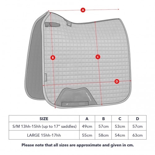 LeMieux AW25 Essence Dressage Saddle Pad Pine Green