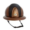 KEP Italia Cromo 2.0 Metal Bronze Polo Galassia Chocolat Brown Chinstr SW Champagne Frame Golden Sub Button