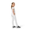 Equestrian Stockholm Young Rider White Movement Full Grip Riding Tights