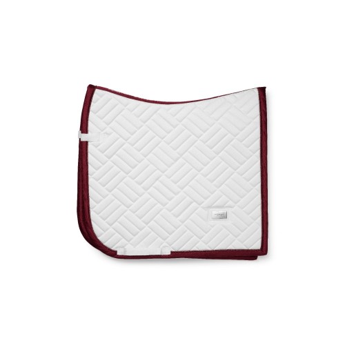 Equestrian Stockholm Modern White Merlot Dressuurdekje
